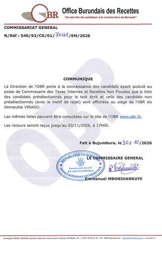 CTI OCTOBRE 2026